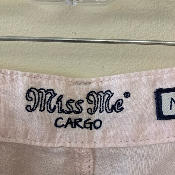 Miss Me Linen Cargo Trouser/Wide Leg - Picture 7 of 13